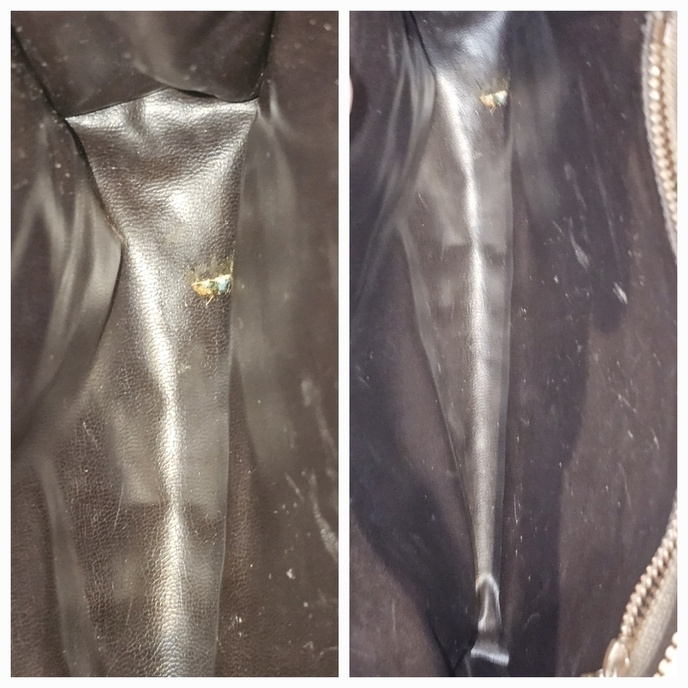 Céline "C" Monogram Horse & Carraige Coated Canvas Clutch w/Strap & Twilly Added - Picture 7 of 16